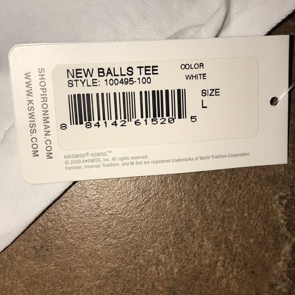 NWT Men’s K-Swiss Tee - Picture 3 of 7